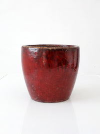 vintage studio pottery planter pot