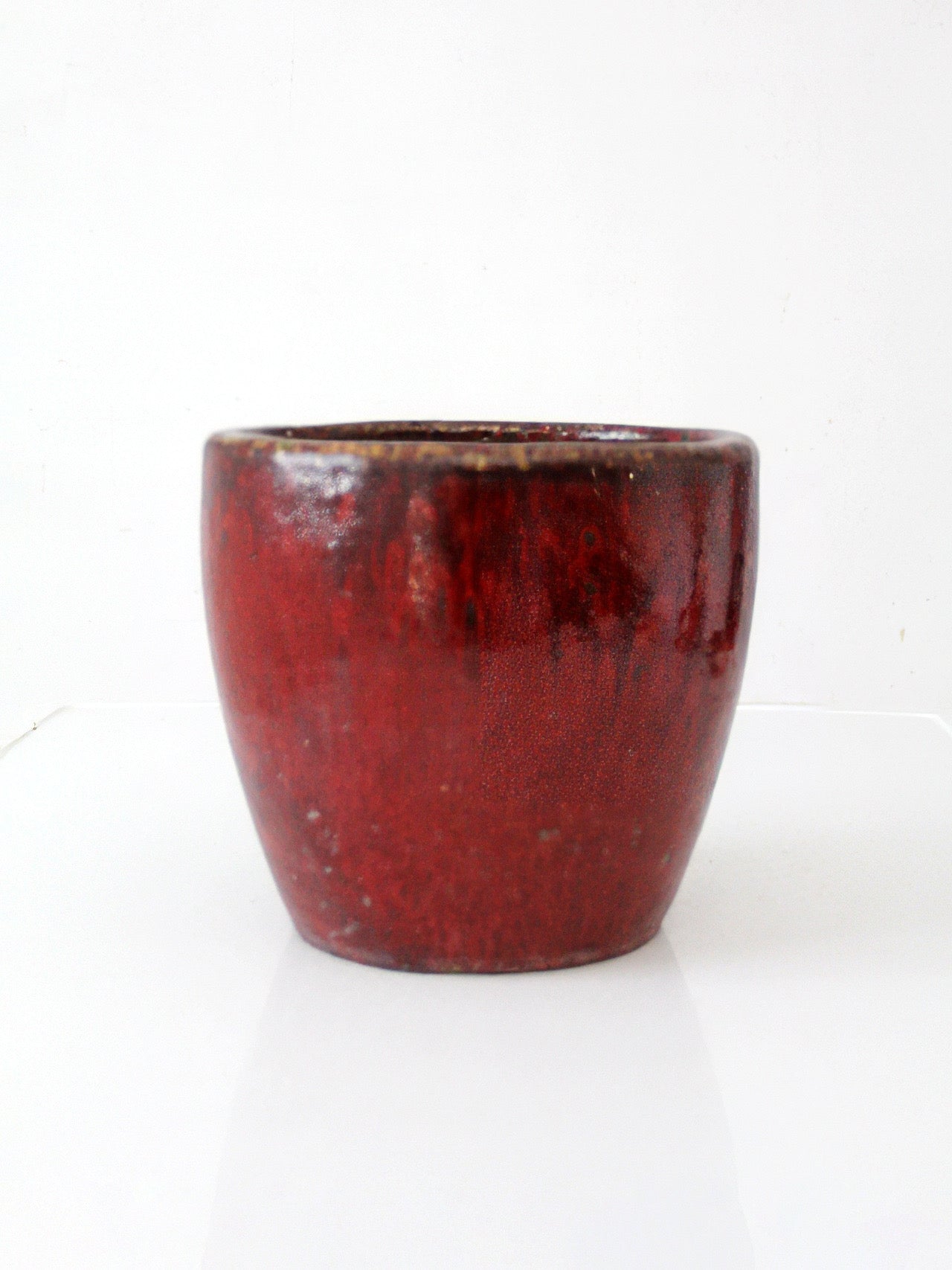vintage studio pottery planter pot