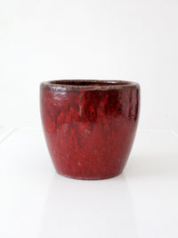 vintage studio pottery planter pot