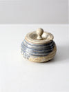 vintage Rob Grimes studio pottery jar