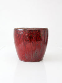 vintage studio pottery planter pot