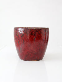 vintage studio pottery planter pot