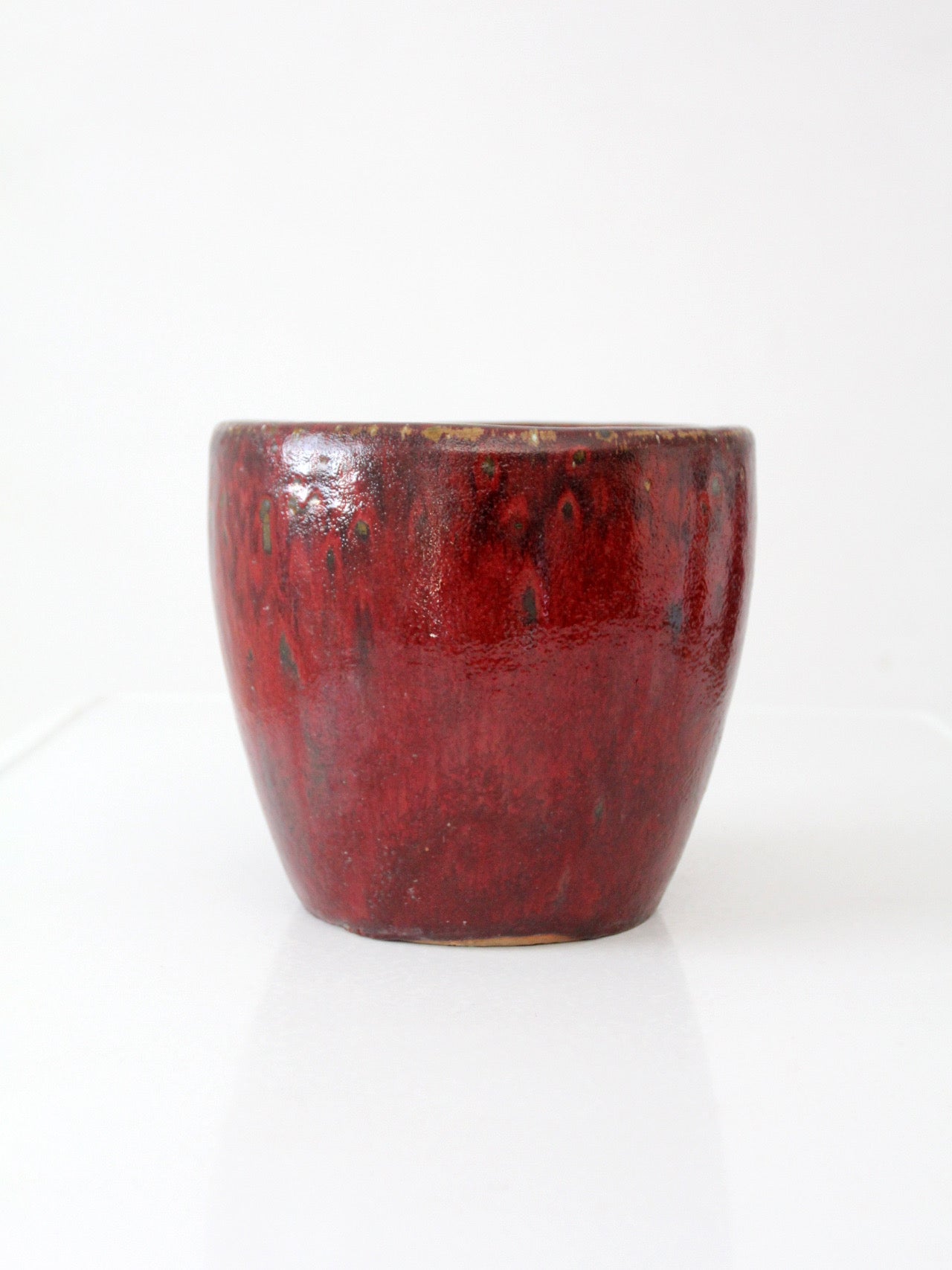 vintage studio pottery planter pot