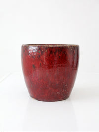 vintage studio pottery planter pot
