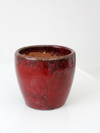 vintage studio pottery planter pot