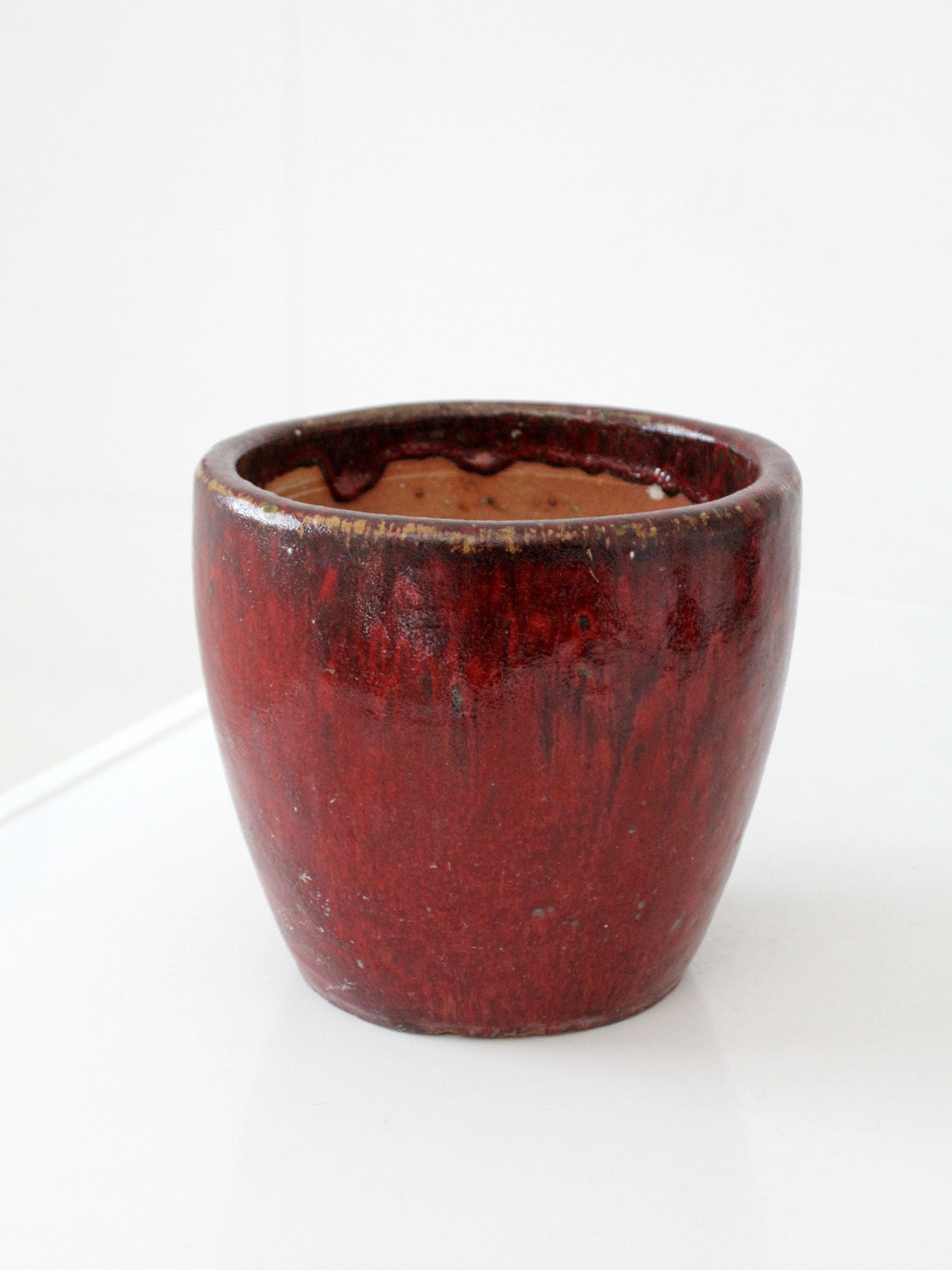 vintage studio pottery planter pot