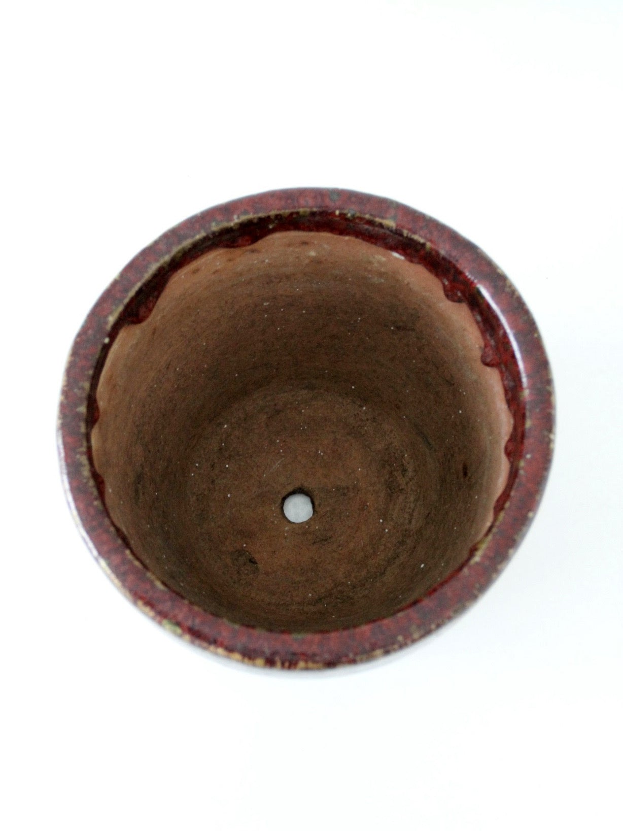 vintage studio pottery planter pot