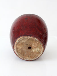 vintage studio pottery planter pot