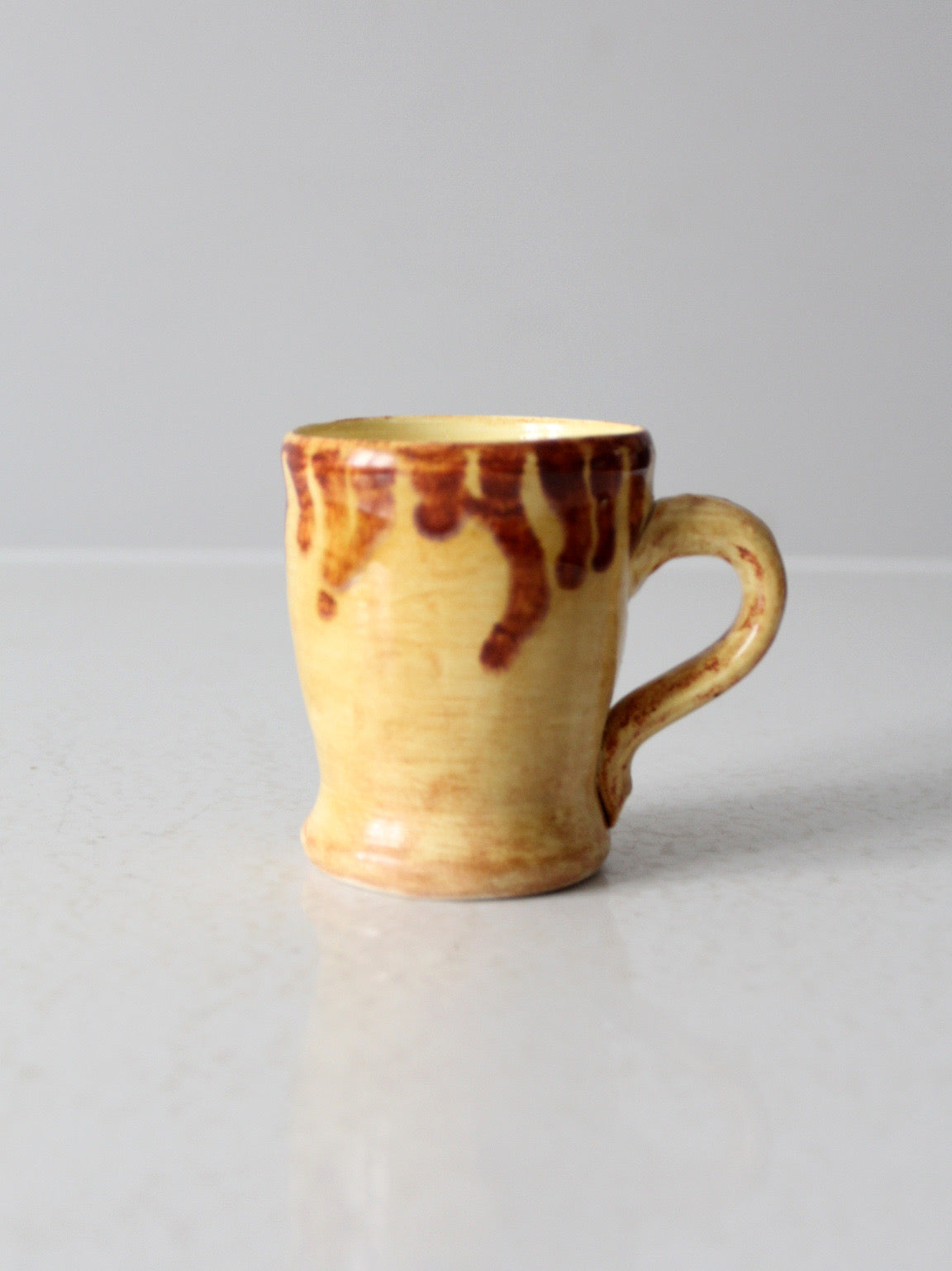 vintage studio pottery mug