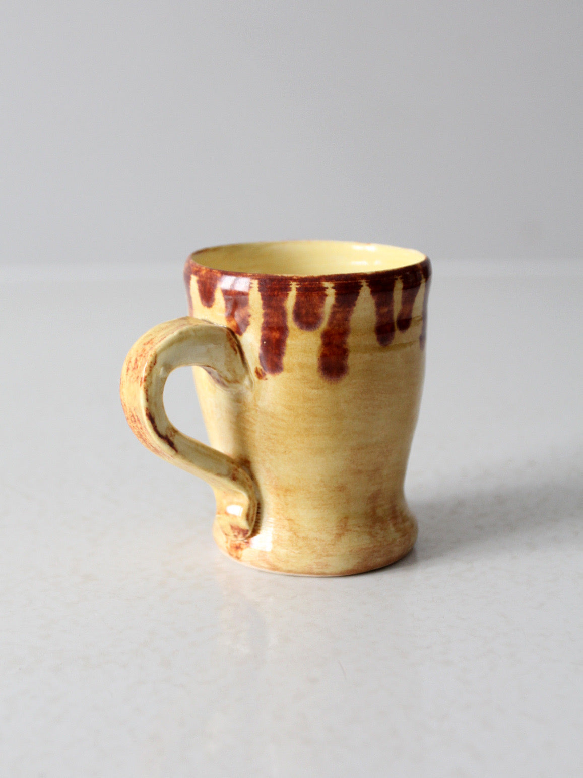 vintage studio pottery mug