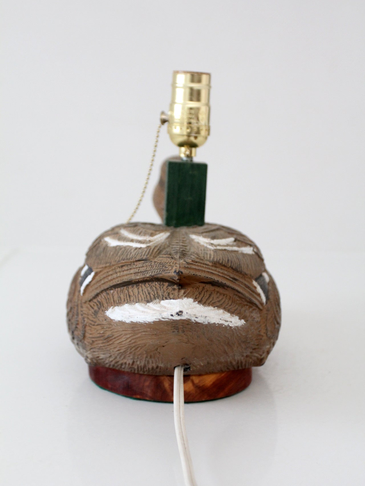 vintage mallard duck decoy table lamp