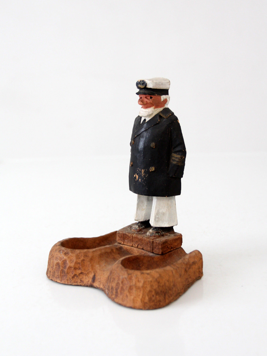 mid-century nautical pipe holder