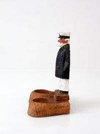 mid-century nautical pipe holder