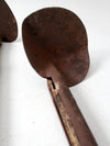 antique primitive gardening farm tools set of 3