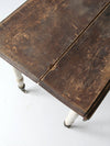 antique drop leaf table