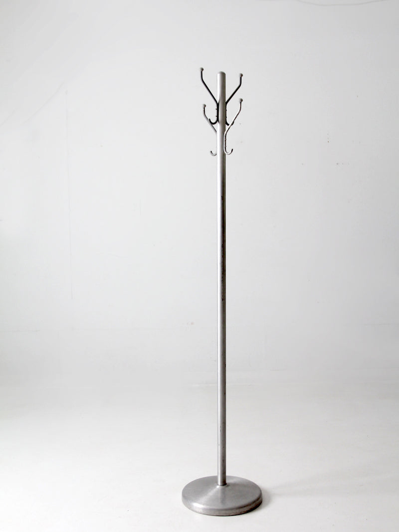mid century aluminum coat rack – 86 Vintage - Main Image