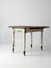 antique drop leaf table