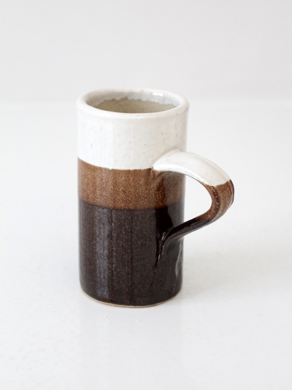 vintage studio pottery mug