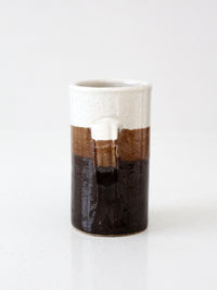 vintage studio pottery mug