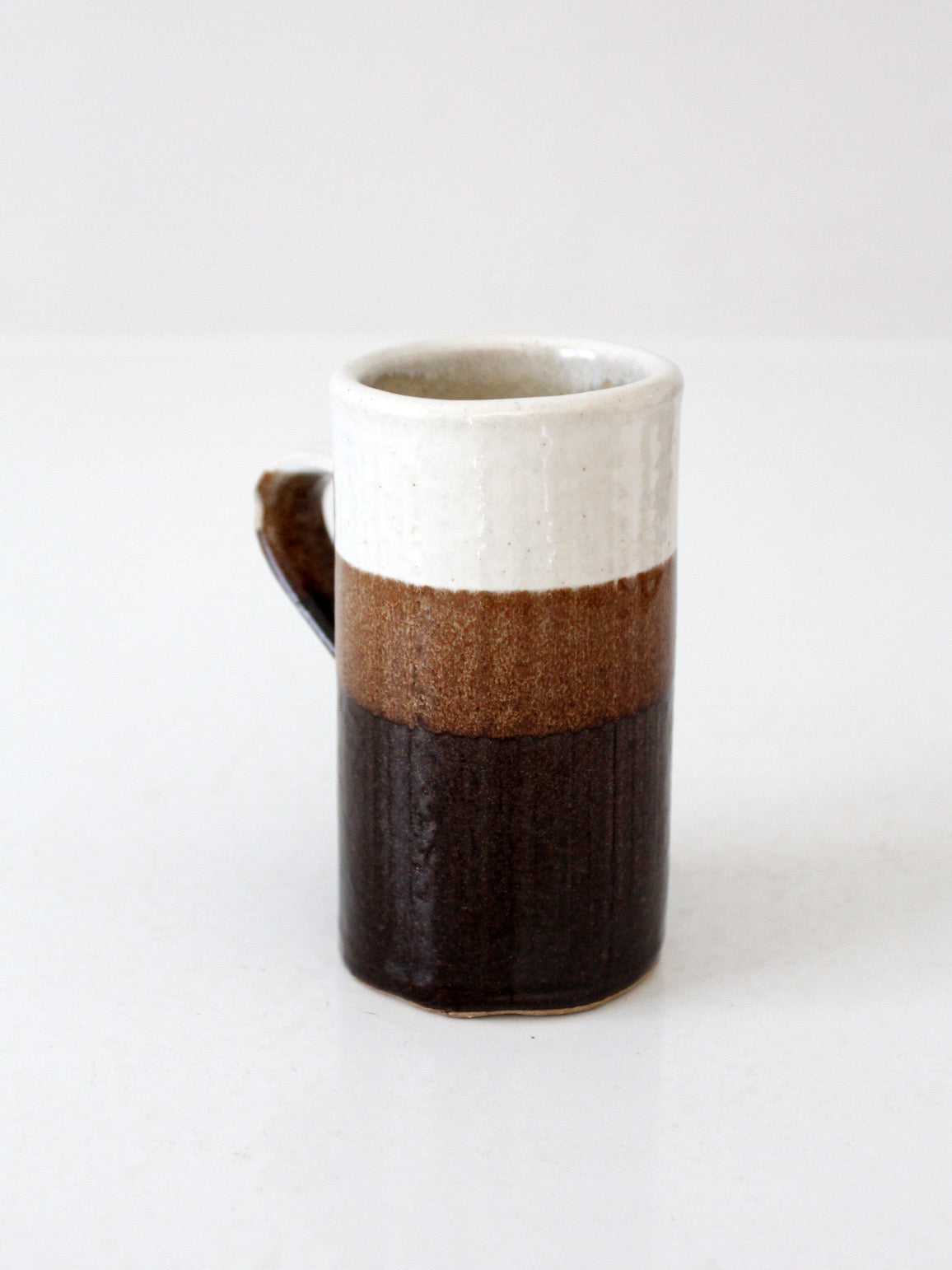 vintage studio pottery mug