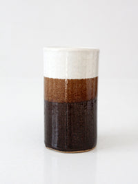 vintage studio pottery mug