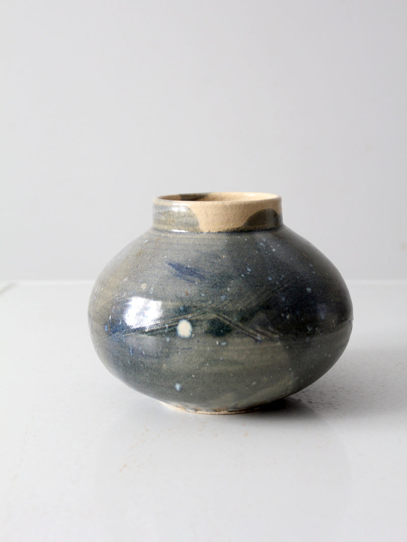 vintage studio pottery vase