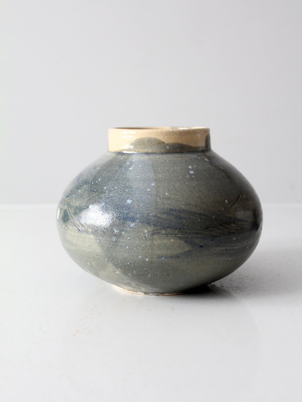 vintage studio pottery vase