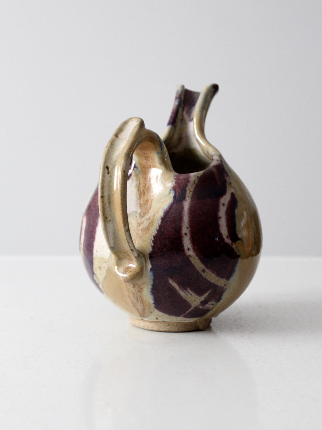 vintage studio pottery pitcher