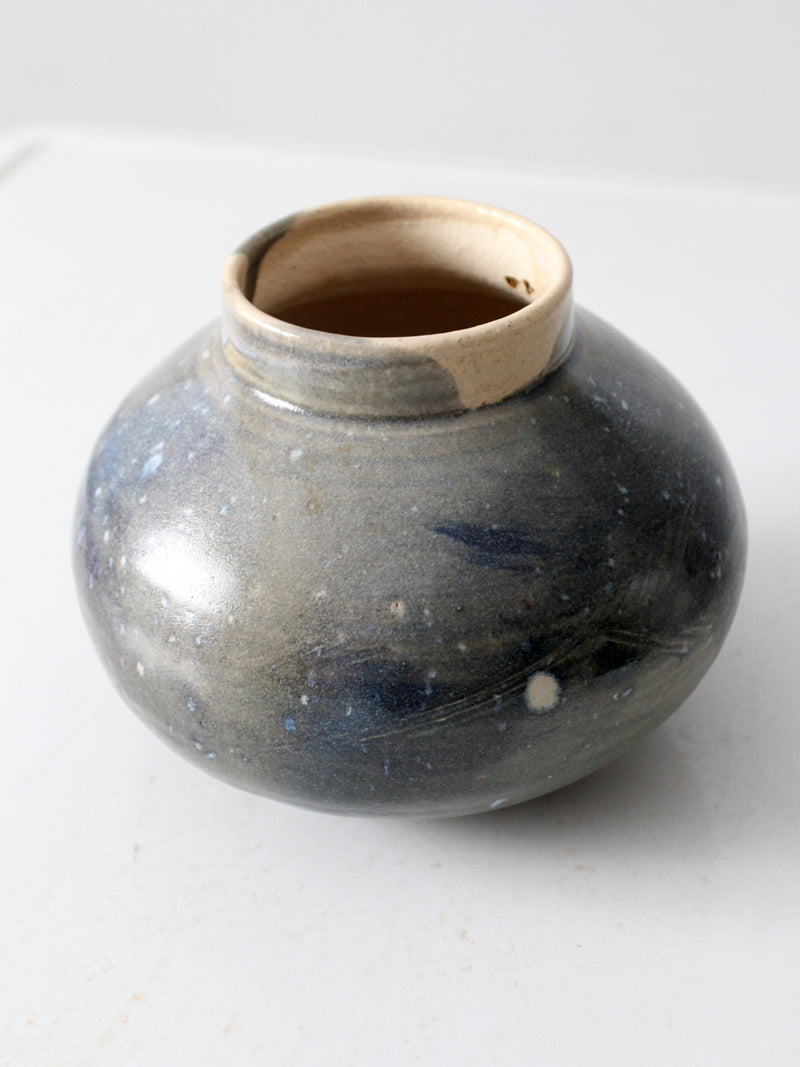 vintage studio pottery vase