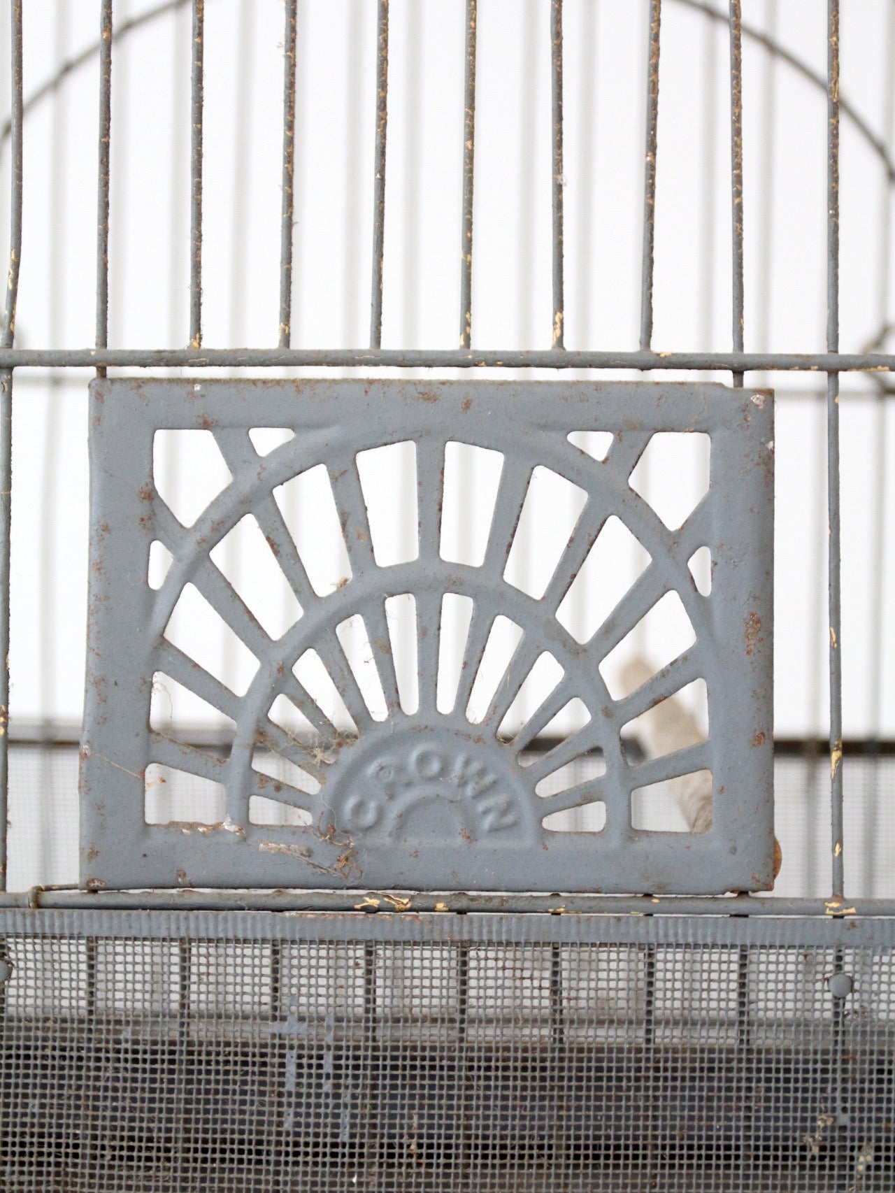 vintage Crown birdcage
