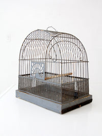vintage Crown birdcage