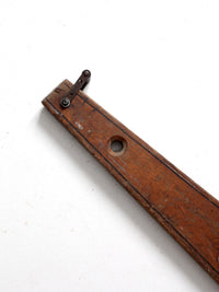 antique wooden level