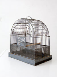 vintage Crown birdcage