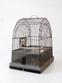 vintage Crown birdcage