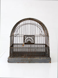 vintage Crown birdcage
