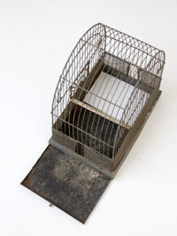 vintage Crown birdcage