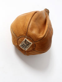 mid-century Everlast leather boxing bag