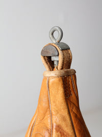 mid-century Everlast leather boxing bag