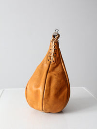 mid-century Everlast leather boxing bag