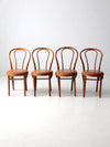 vintage bentwood chairs set of 4
