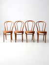 vintage bentwood chairs set of 4