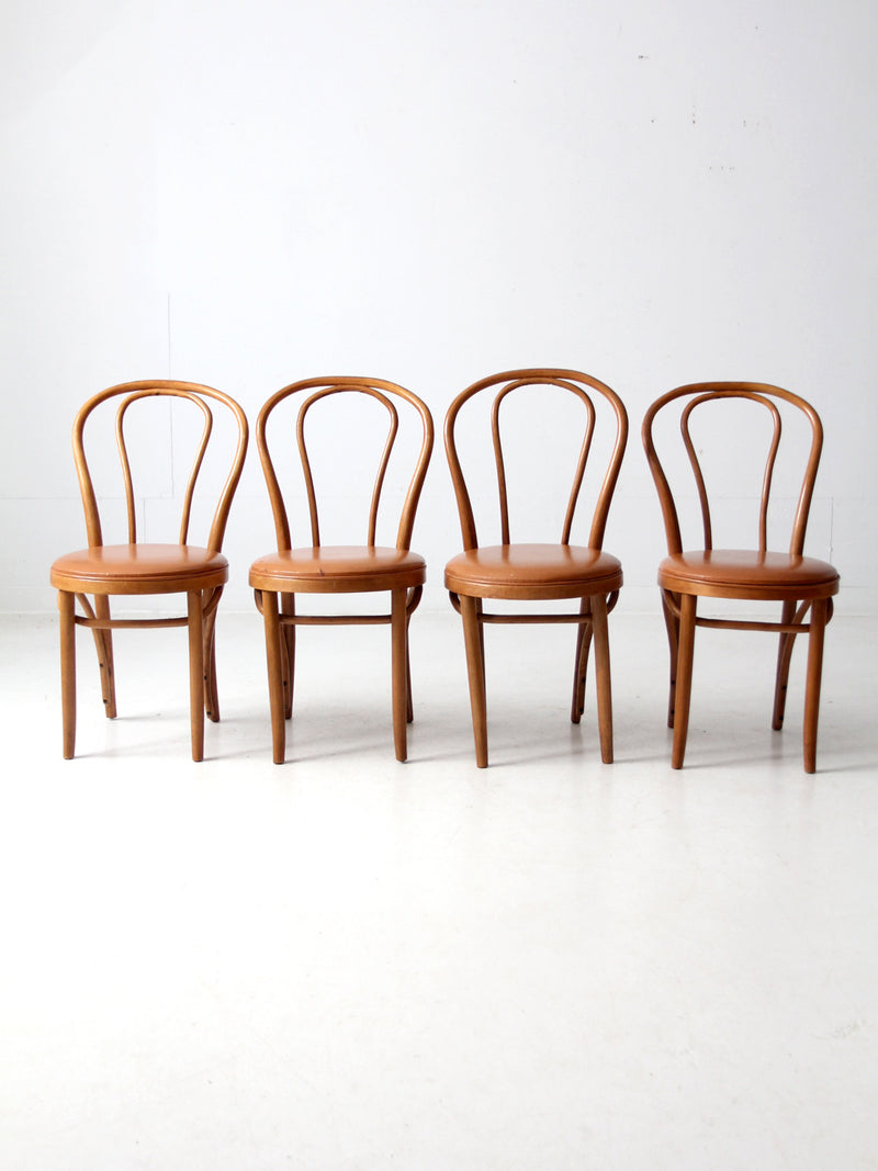 vintage bentwood chairs set of 4