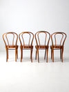 vintage bentwood chairs set of 4