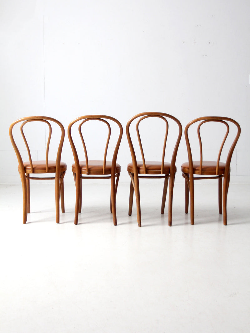 vintage bentwood chairs set of 4
