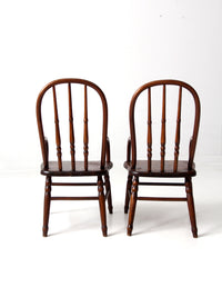 vintage children's arm chairs pair