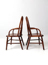 vintage children's arm chairs pair