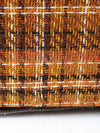 mid-century plaid tweed sofa