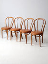 vintage bentwood chairs set of 4