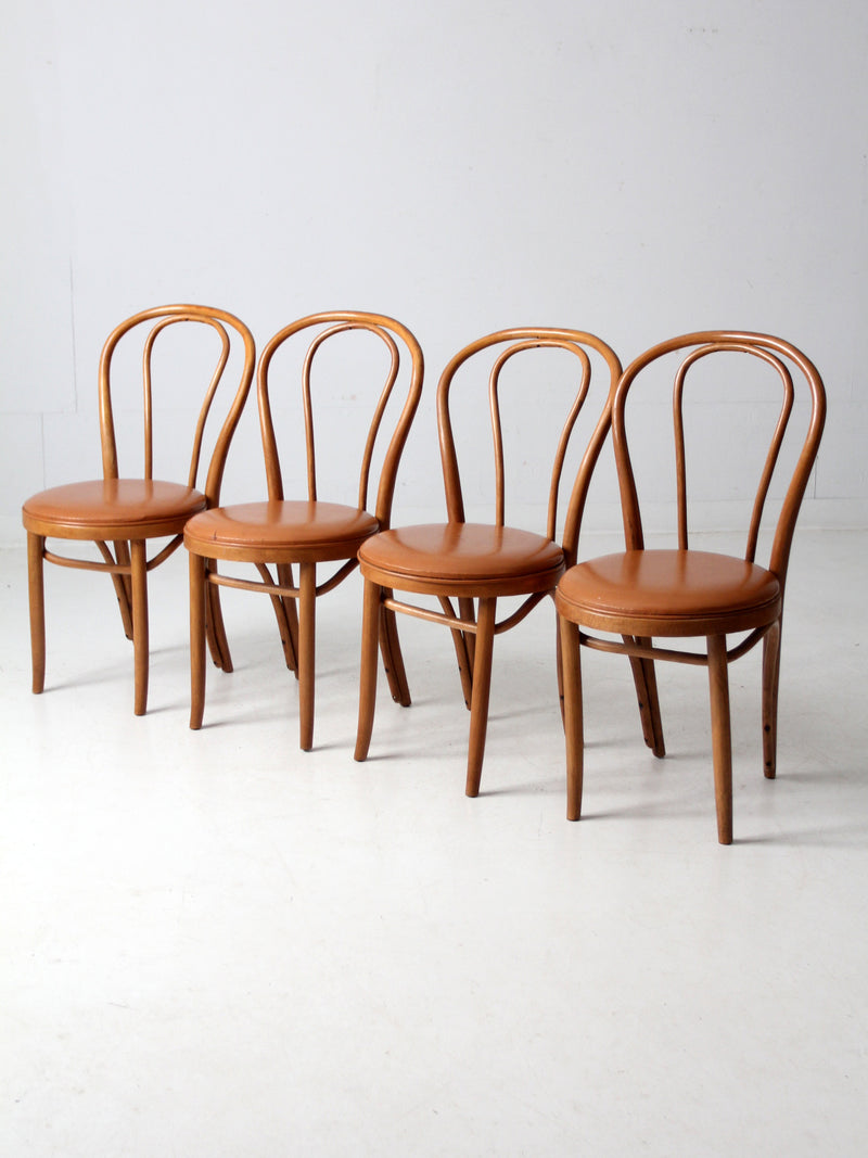vintage bentwood chairs set of 4