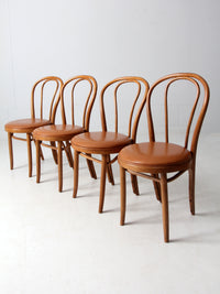 vintage bentwood chairs set of 4